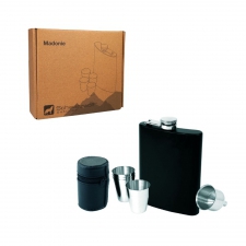Hip flask MADONIE 236 ml Schwarzwolf
