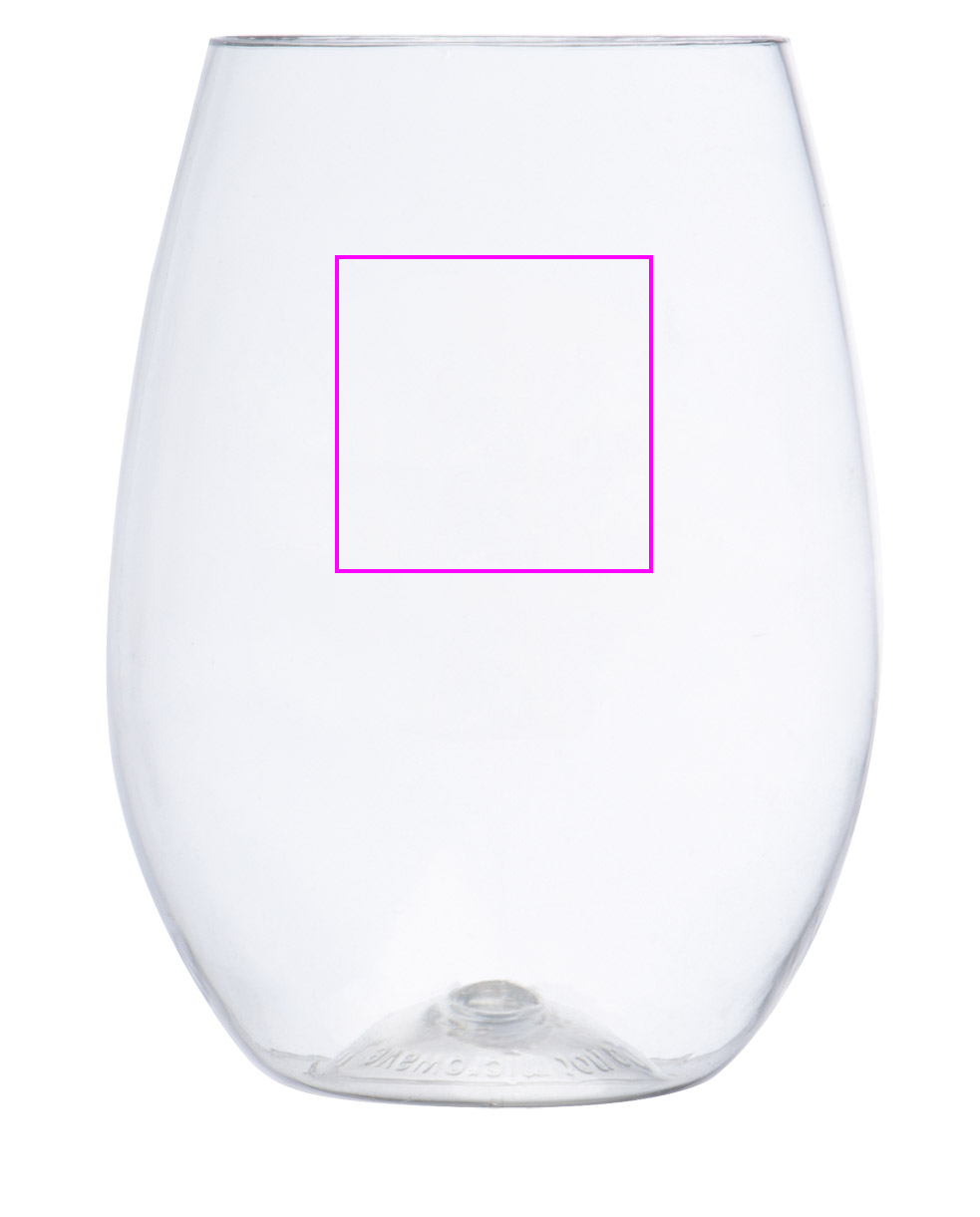 Plastic glass 450 ml CECYLIA