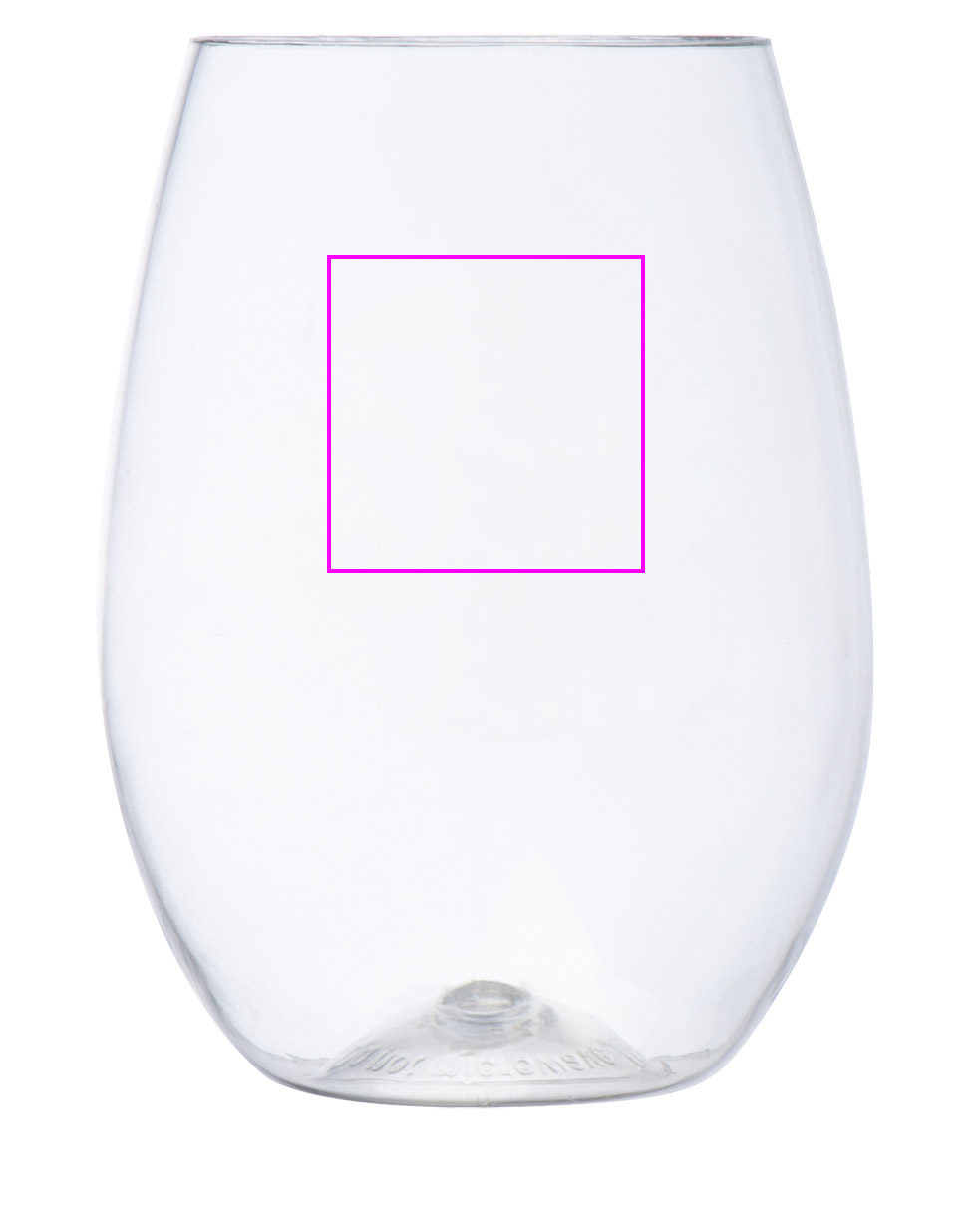Plastic glass 450 ml CECYLIA
