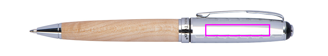Writing set ballpen and rollerball pen Mark Twain ROLAND
