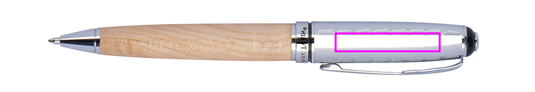 Writing set ballpen and rollerball pen Mark Twain ROLAND