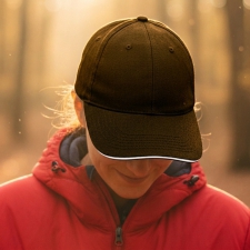 6-Panel Cotton Baseball Cap, 260 g/m² CURTIS