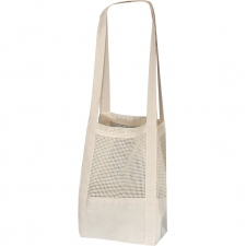 Cotton bag with mesh 150 g/m2 BENEDIKT