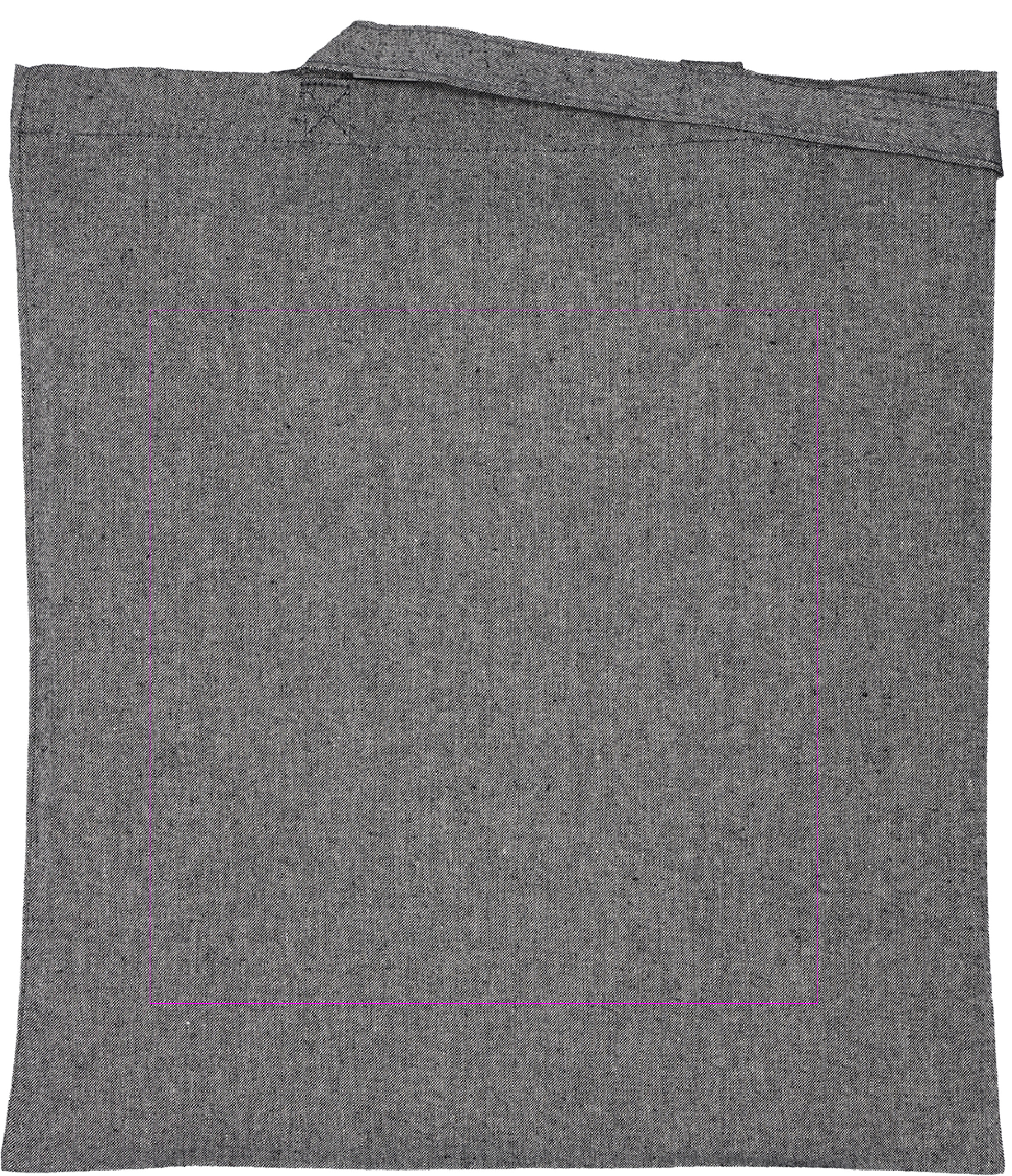 Recycled cotton bag with long handles 140 g/m2 LAMBERTO