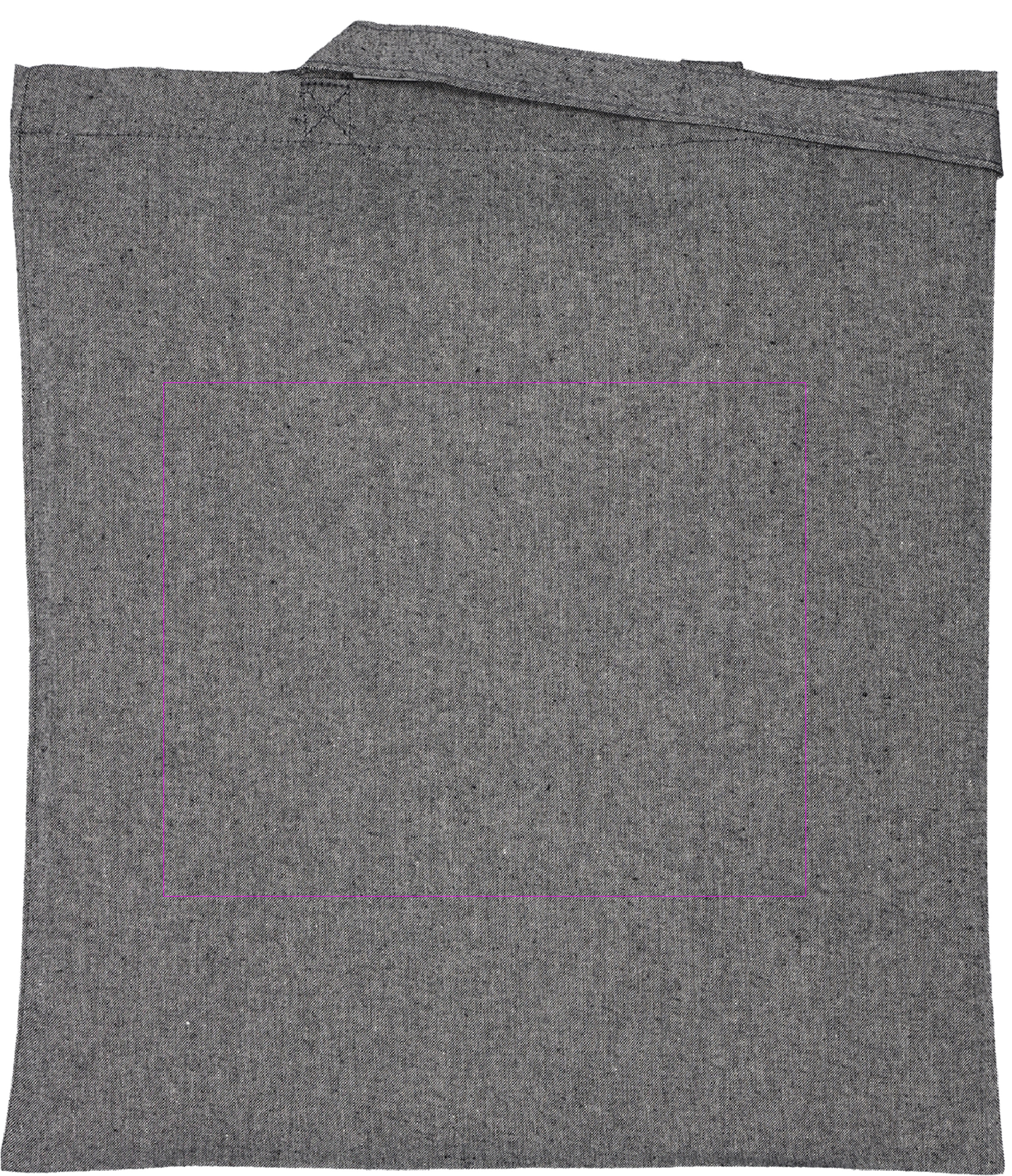 Recycled cotton bag with long handles 140 g/m2 LAMBERTO