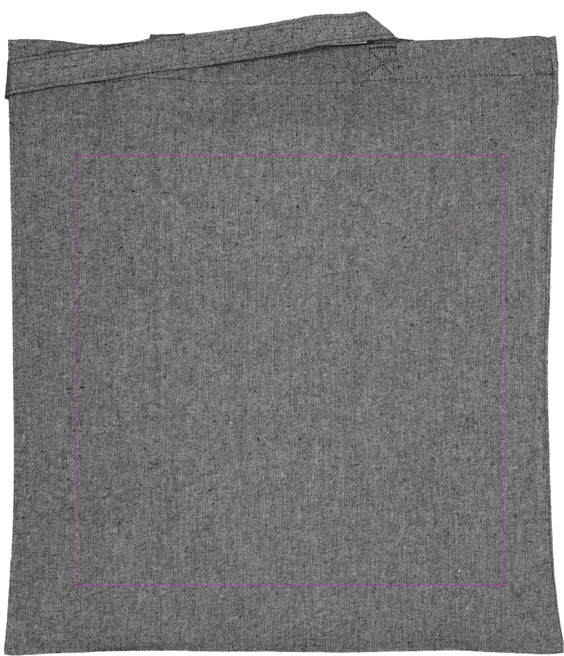 Recycled cotton bag with long handles 140 g/m2 LAMBERTO