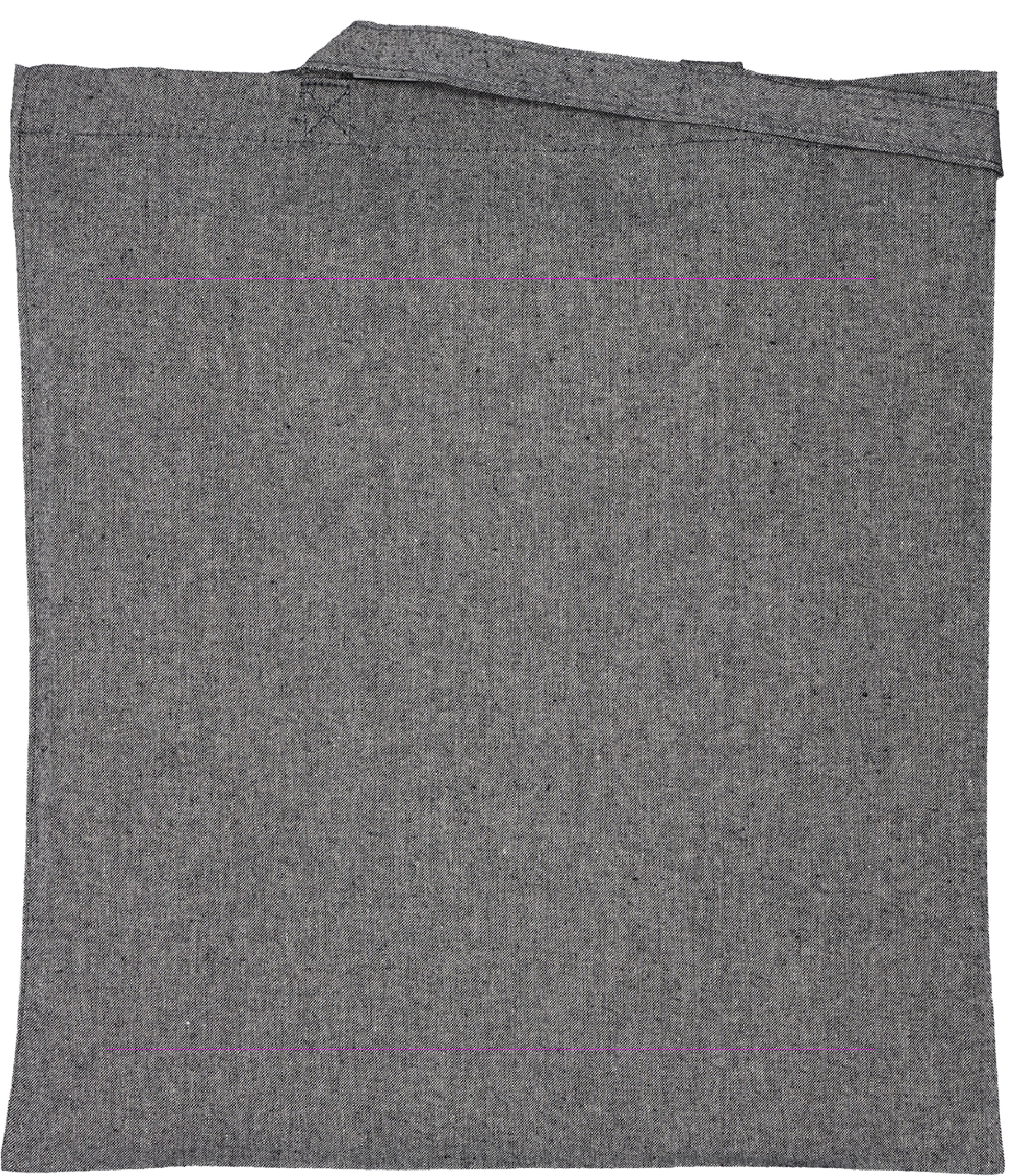 Recycled cotton bag with long handles 140 g/m2 LAMBERTO