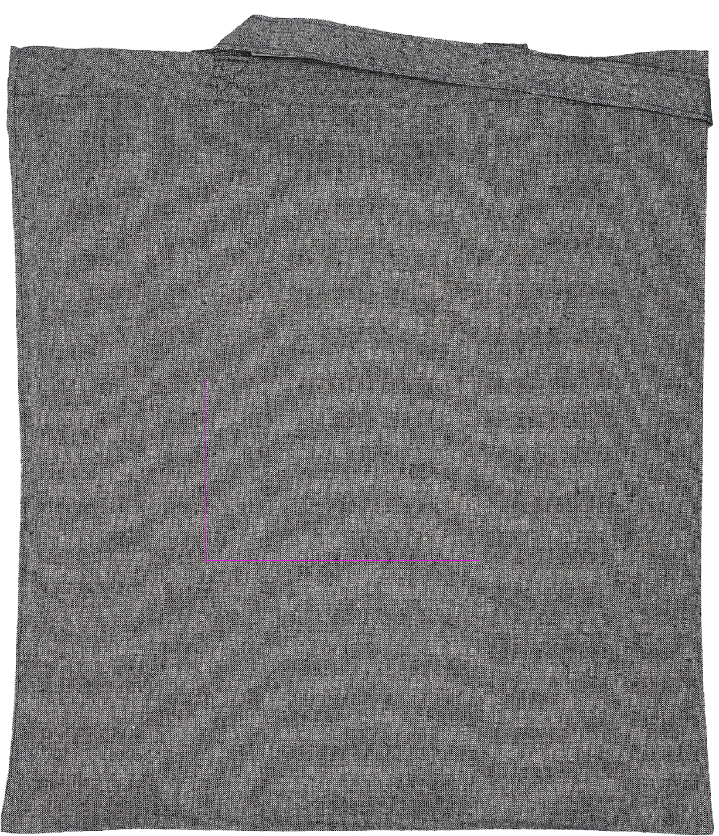 Recycled cotton bag with long handles 140 g/m2 LAMBERTO