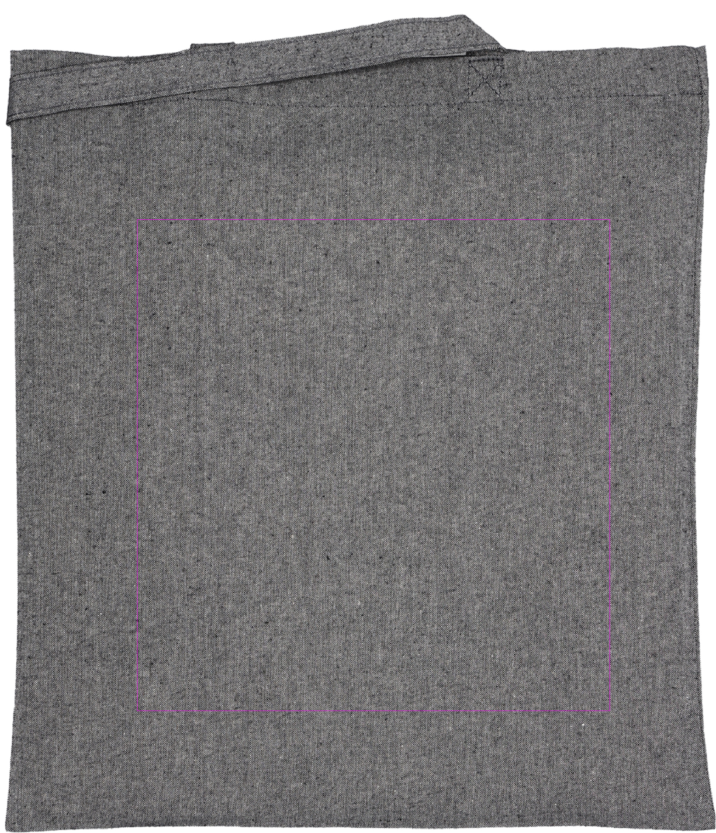 Recycled cotton bag with long handles 140 g/m2 LAMBERTO