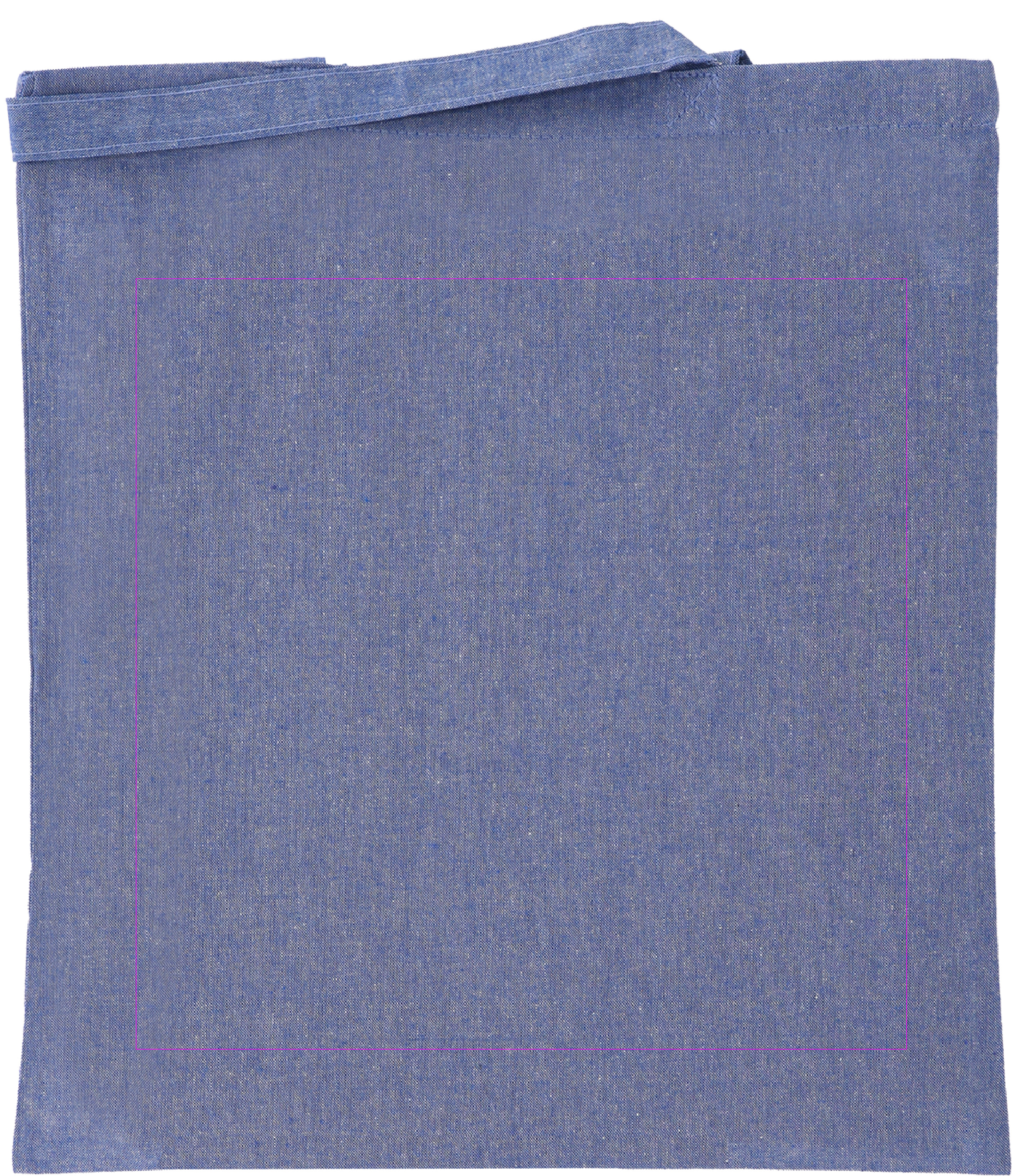 Recycled cotton bag with long handles 140 g/m2 LAMBERTO