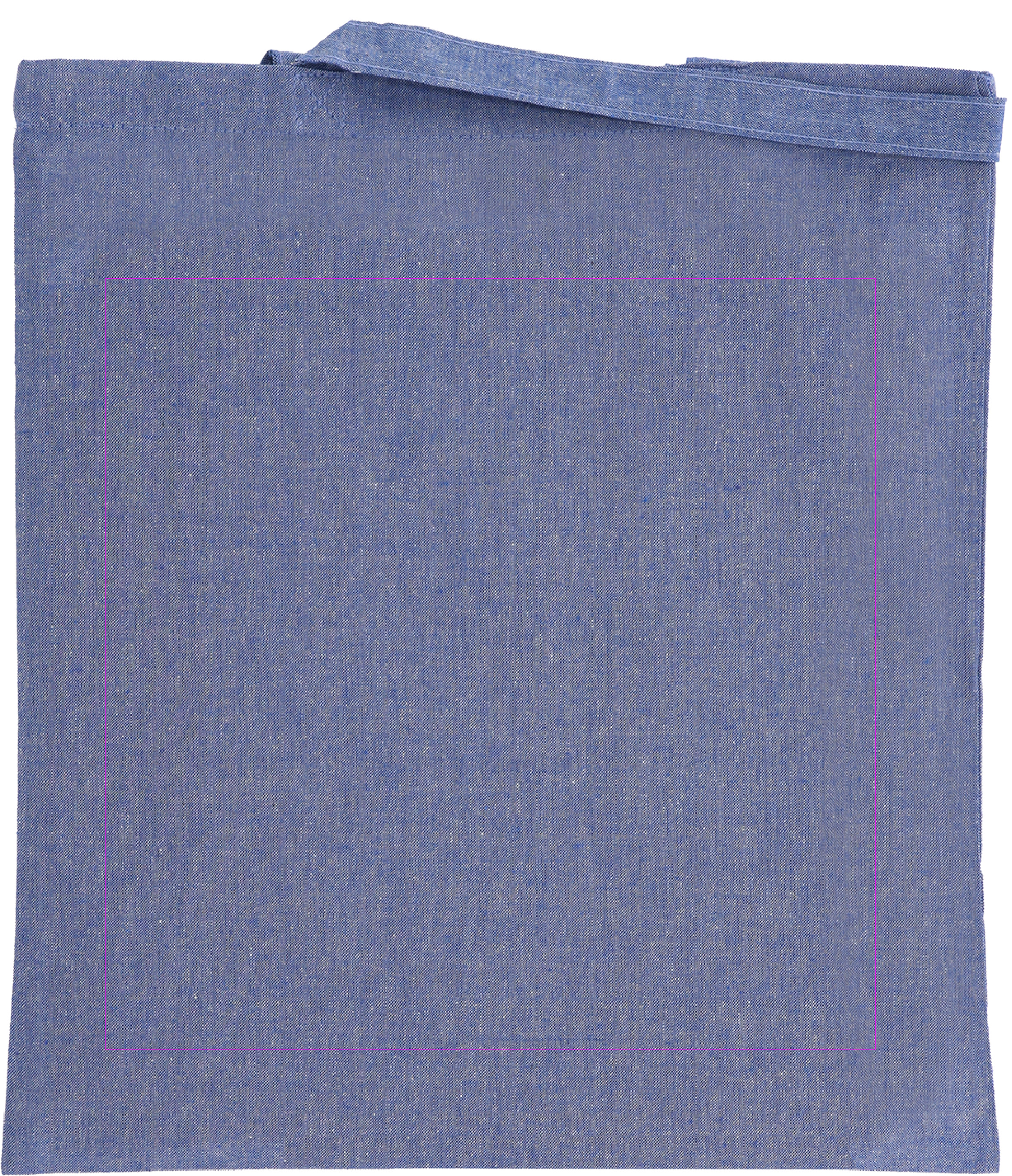 Recycled cotton bag with long handles 140 g/m2 LAMBERTO