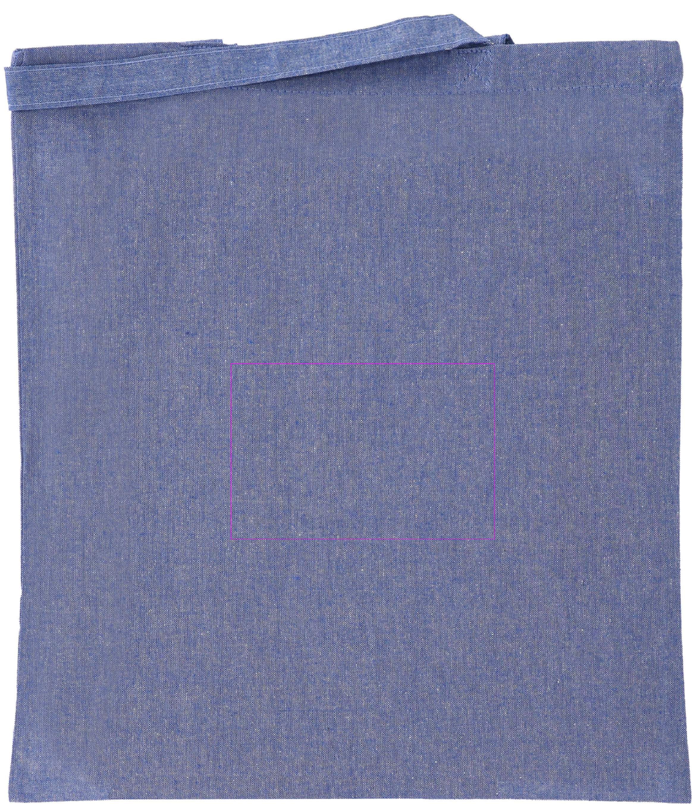 Recycled cotton bag with long handles 140 g/m2 LAMBERTO