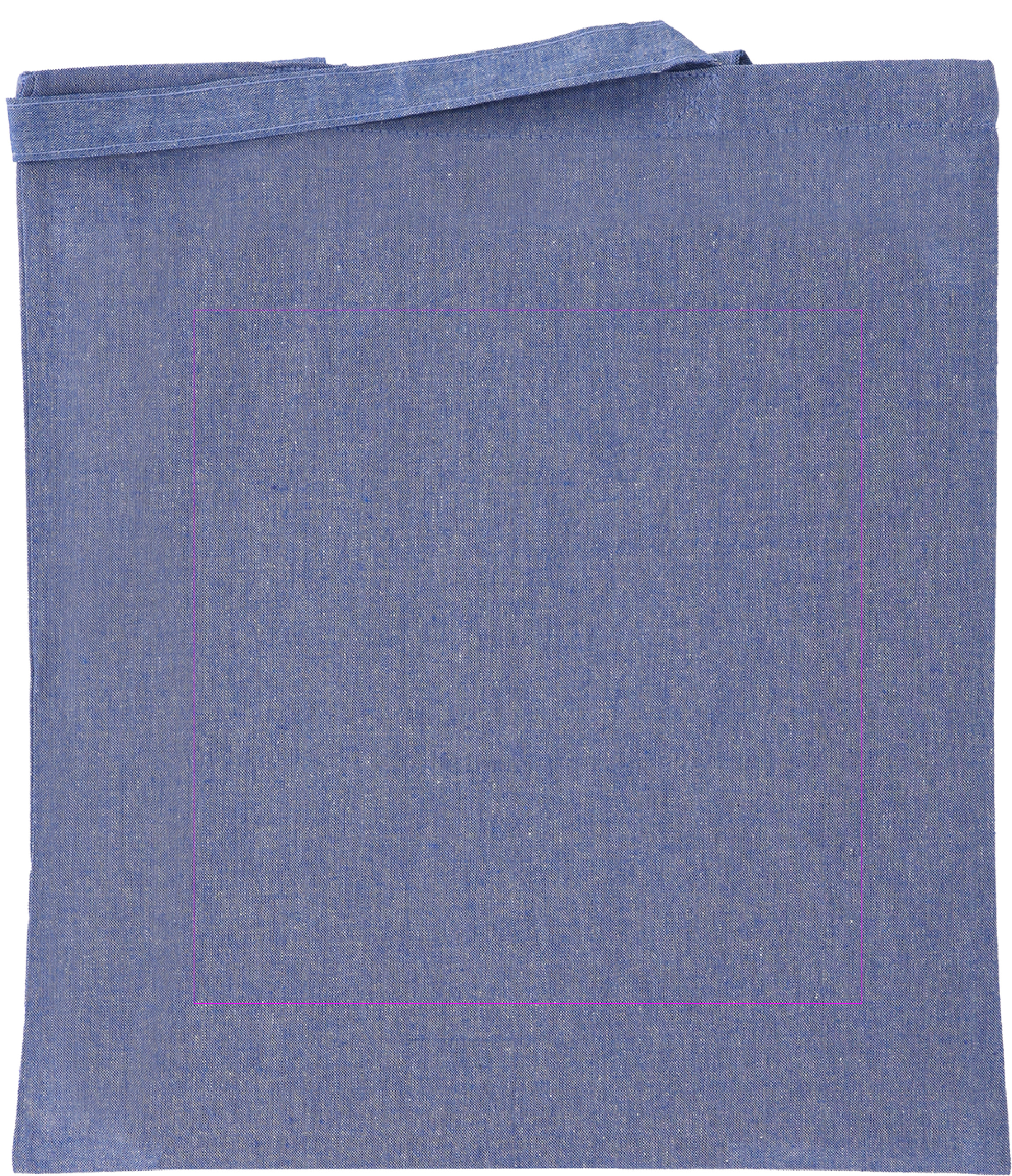 Recycled cotton bag with long handles 140 g/m2 LAMBERTO