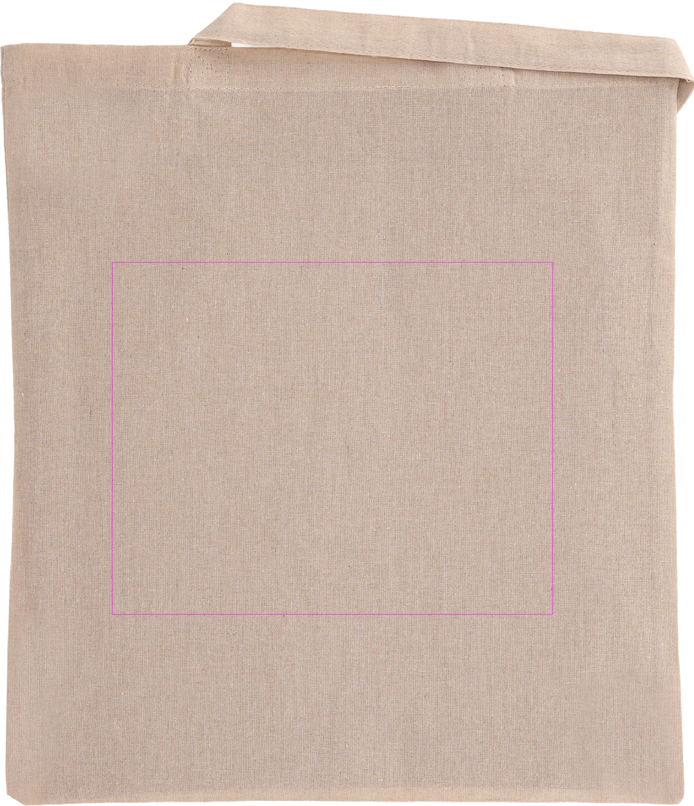 Recycled cotton bag with long handles 140 g/m2 LAMBERTO