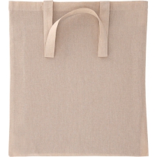 Recycled cotton bag with long handles 140 g/m2 LAMBERTO