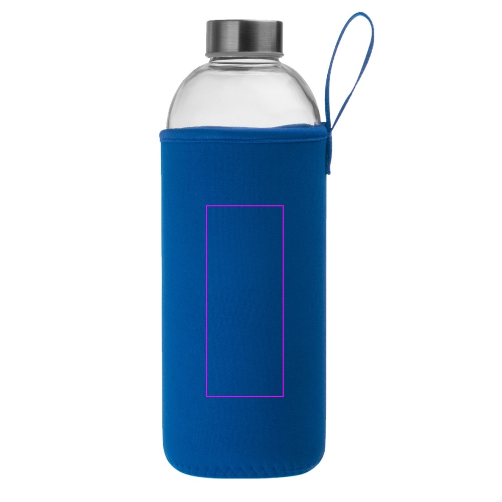 Glass bottle with sleeve 1000 ml JESSICA