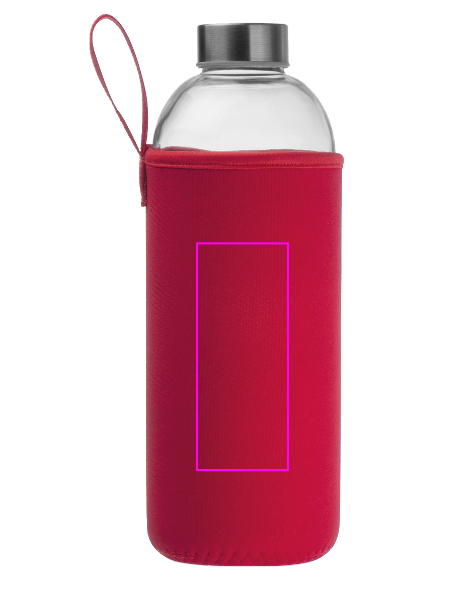 Glass bottle with sleeve 1000 ml JESSICA