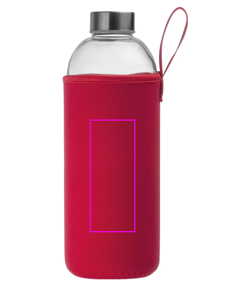 Glass bottle with sleeve 1000 ml JESSICA