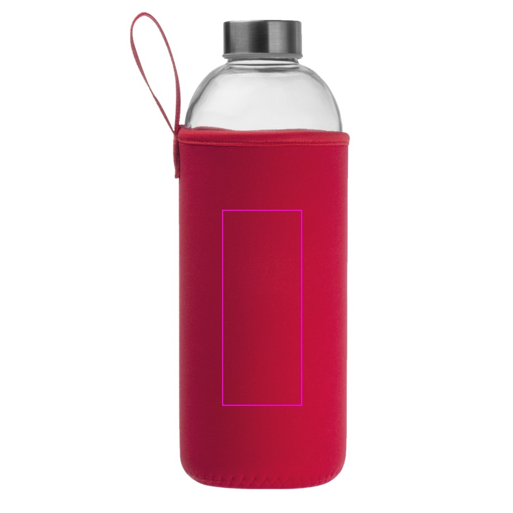 Glass bottle with sleeve 1000 ml JESSICA