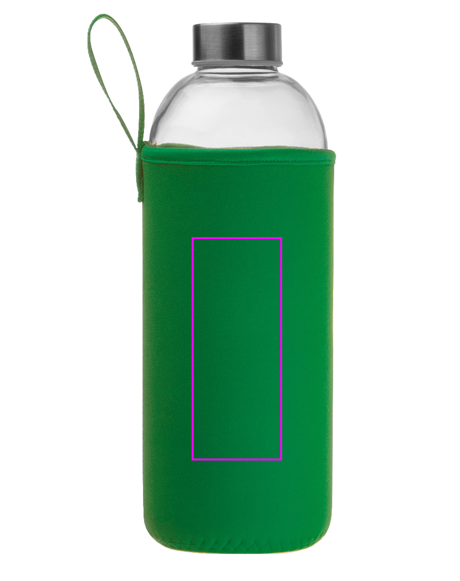 Glass bottle with sleeve 1000 ml JESSICA