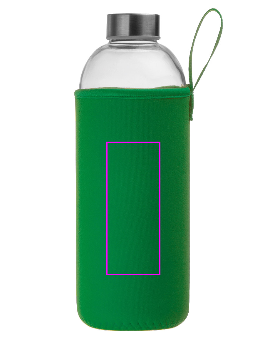 Glass bottle with sleeve 1000 ml JESSICA