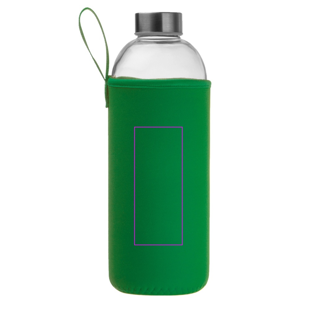 Glass bottle with sleeve 1000 ml JESSICA