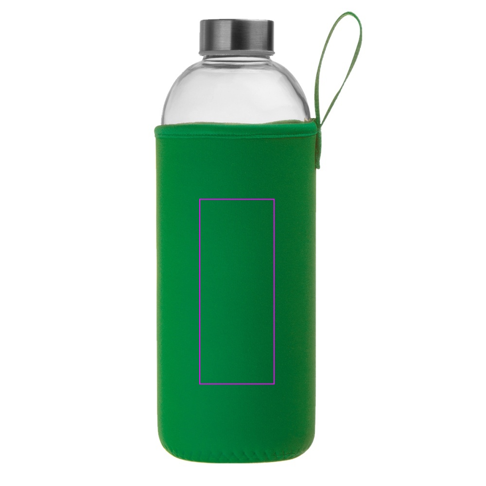Glass bottle with sleeve 1000 ml JESSICA