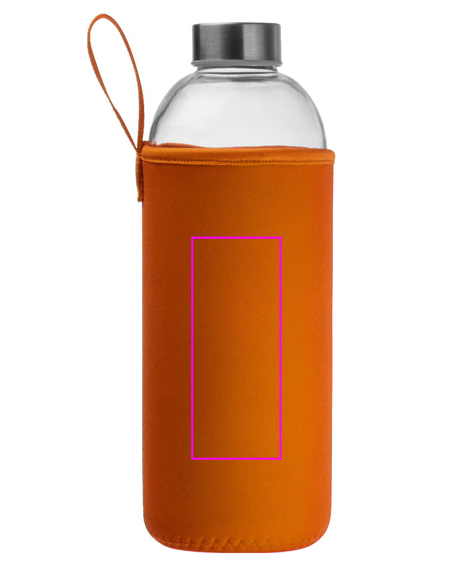 Glass bottle with sleeve 1000 ml JESSICA