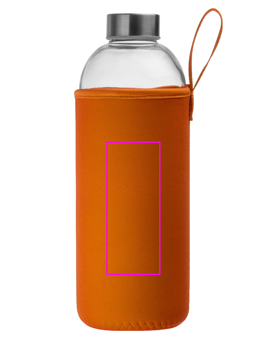 Glass bottle with sleeve 1000 ml JESSICA