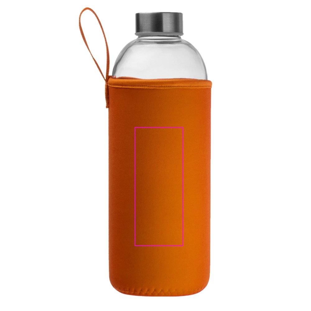Glass bottle with sleeve 1000 ml JESSICA