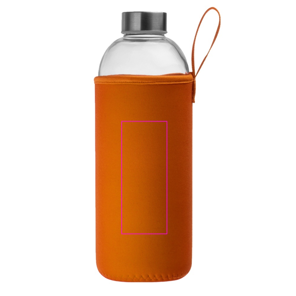 Glass bottle with sleeve 1000 ml JESSICA