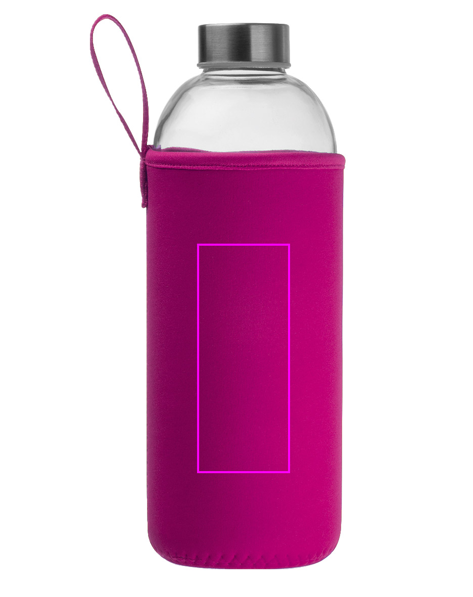 Glass bottle with sleeve 1000 ml JESSICA