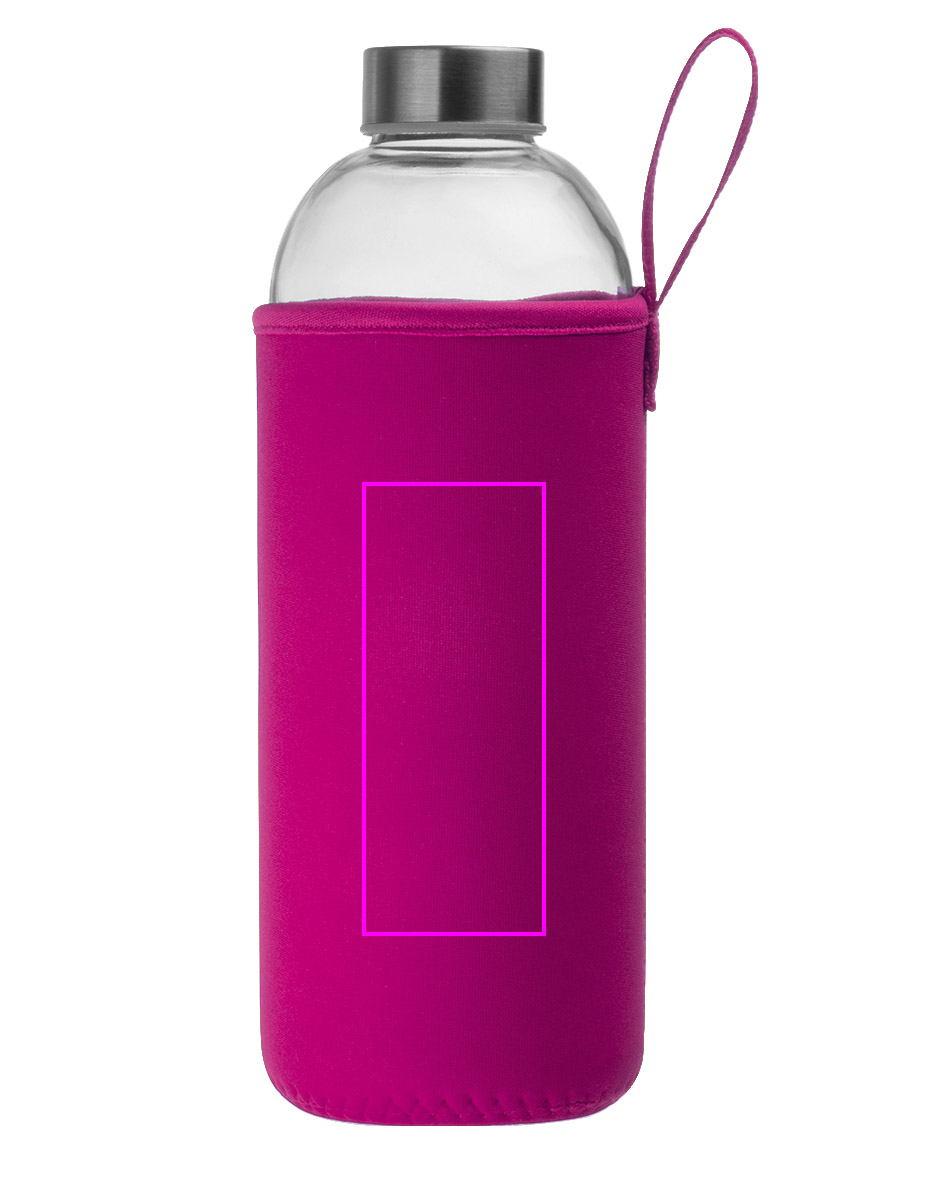 Glass bottle with sleeve 1000 ml JESSICA