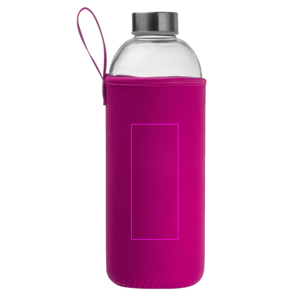Glass bottle with sleeve 1000 ml JESSICA