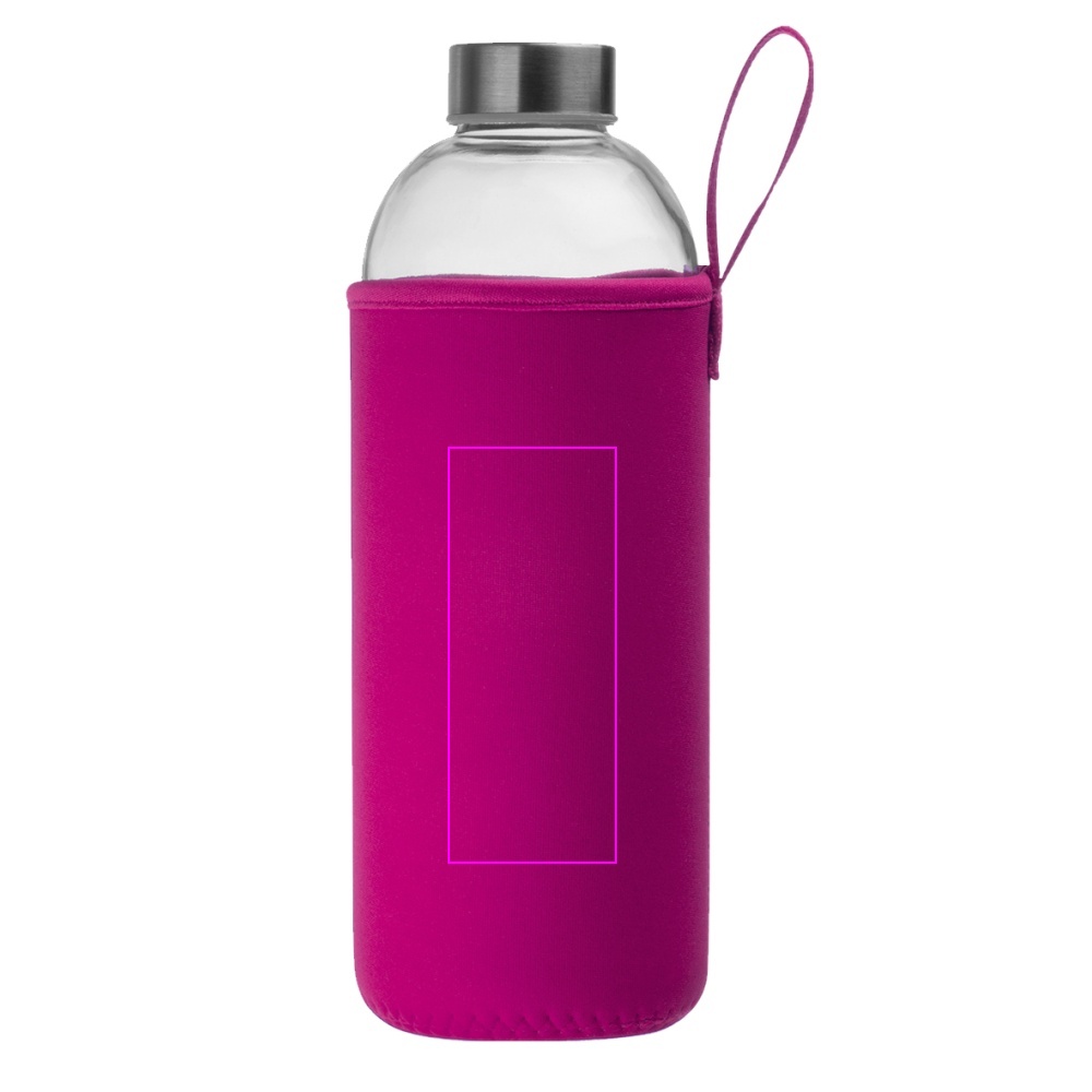 Glass bottle with sleeve 1000 ml JESSICA