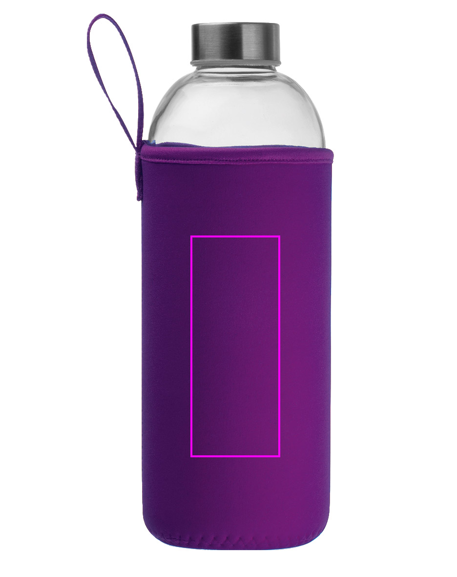 Glass bottle with sleeve 1000 ml JESSICA