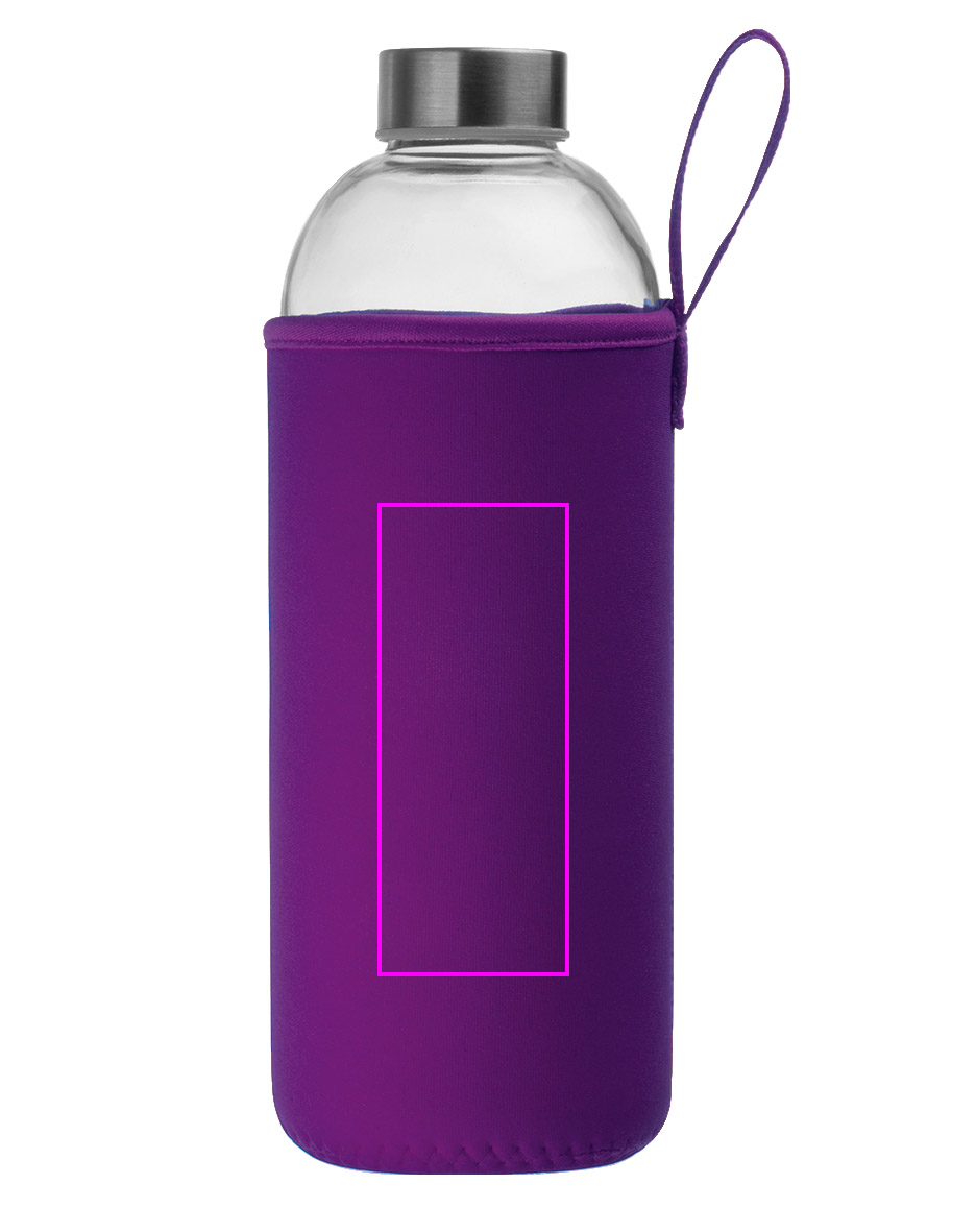 Glass bottle with sleeve 1000 ml JESSICA
