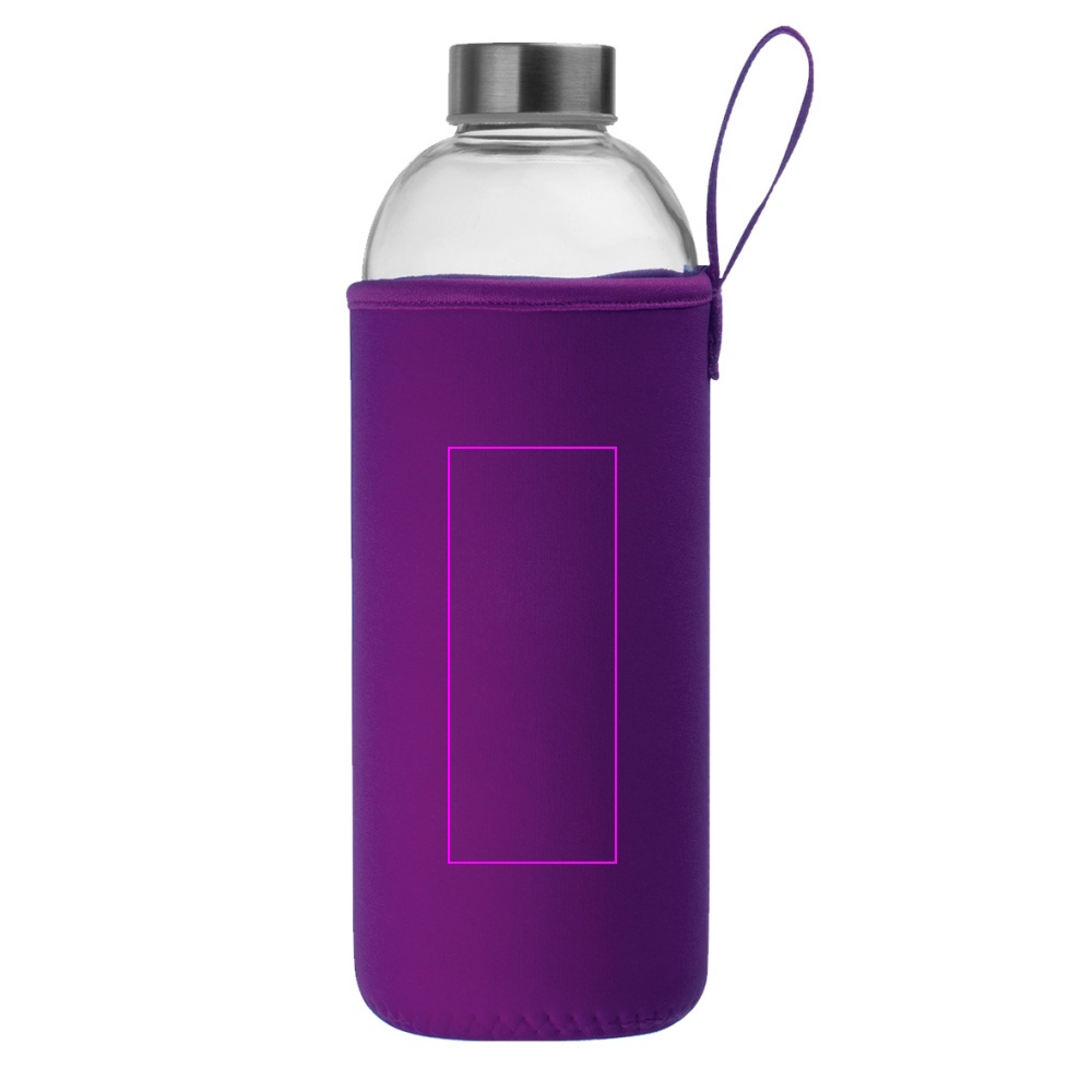 Glass bottle with sleeve 1000 ml JESSICA