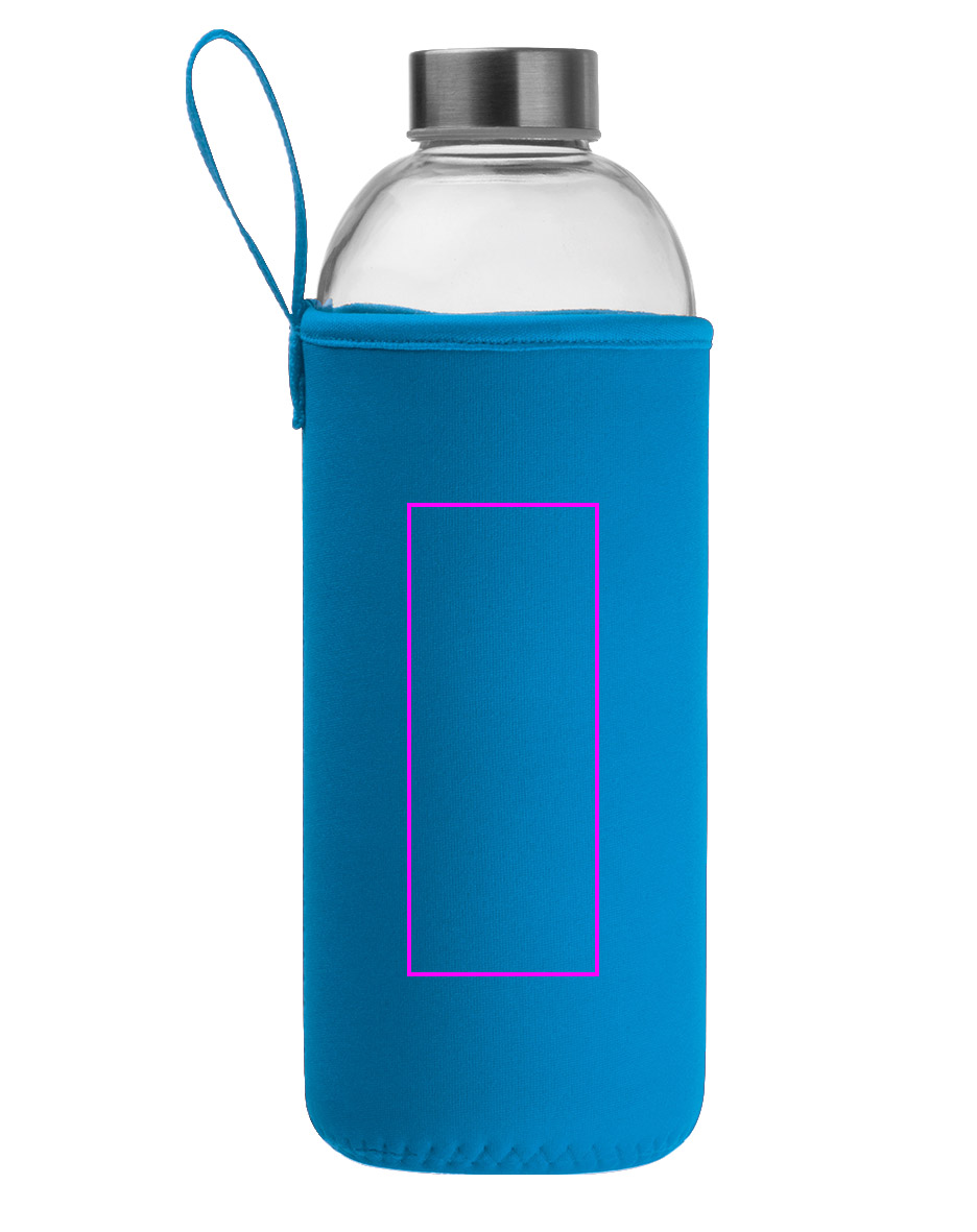 Glass bottle with sleeve 1000 ml JESSICA