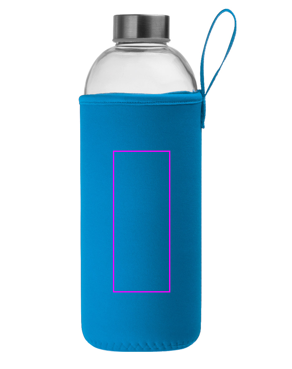 Glass bottle with sleeve 1000 ml JESSICA