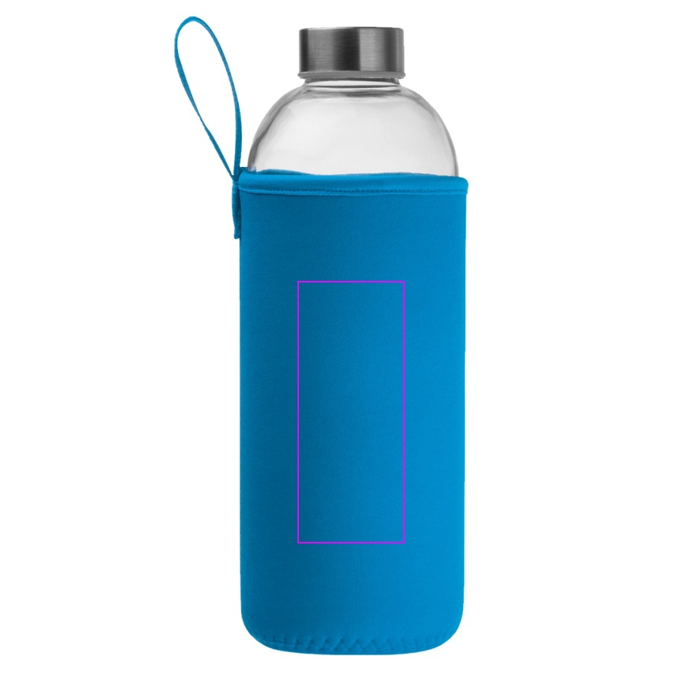 Glass bottle with sleeve 1000 ml JESSICA