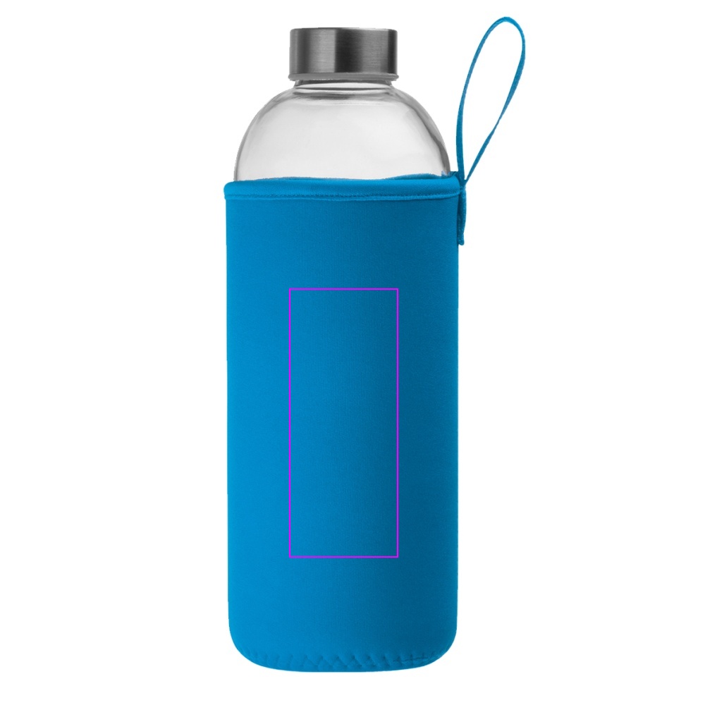 Glass bottle with sleeve 1000 ml JESSICA