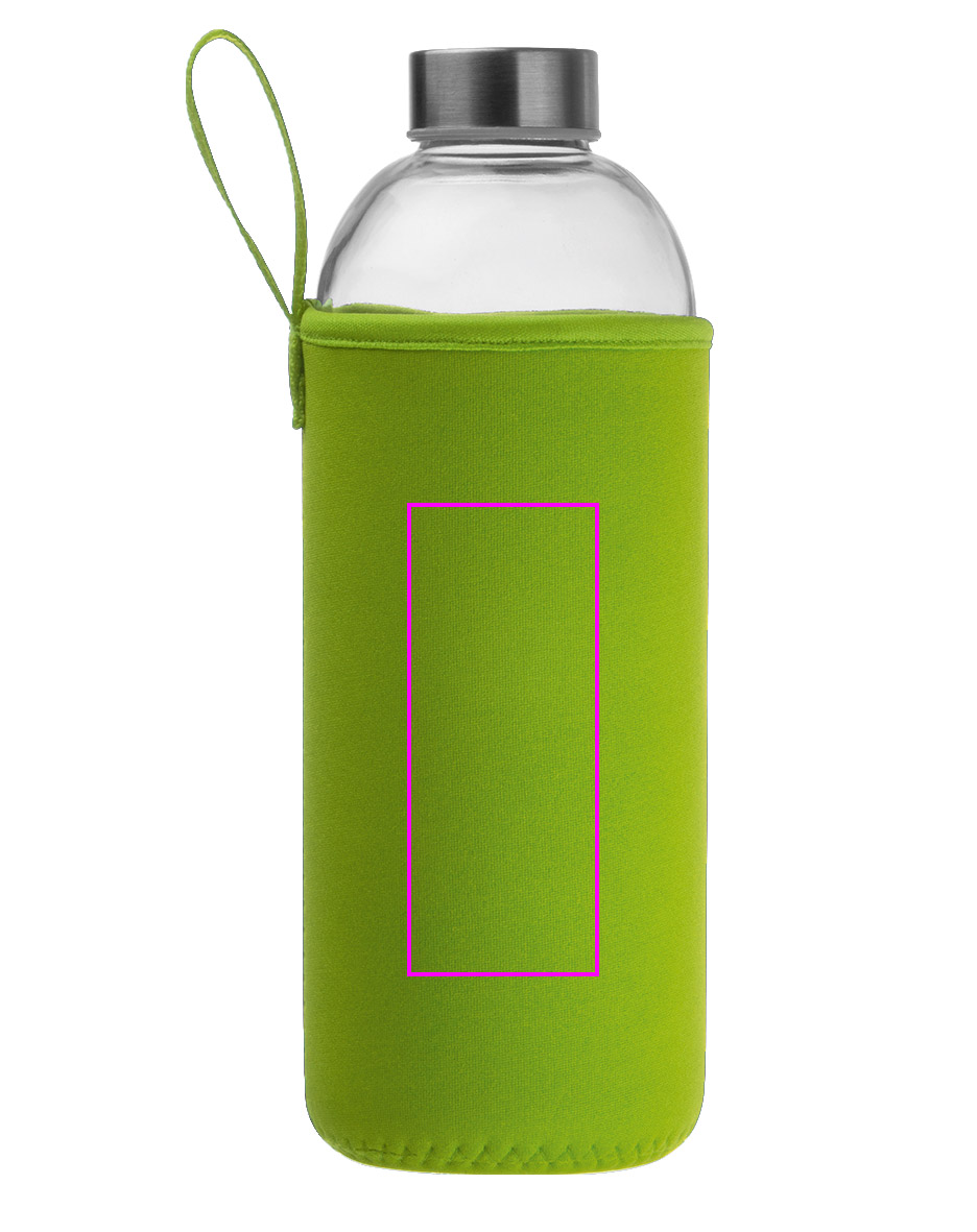 Glass bottle with sleeve 1000 ml JESSICA