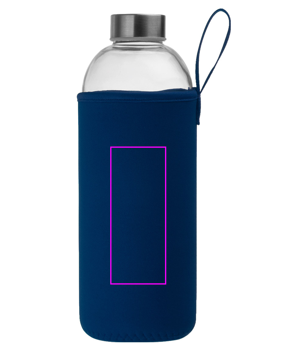 Glass bottle with sleeve 1000 ml JESSICA