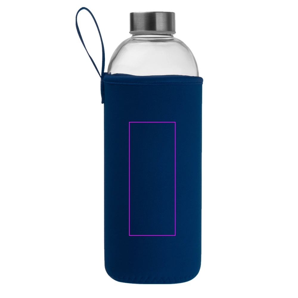 Glass bottle with sleeve 1000 ml JESSICA