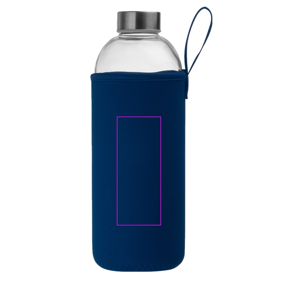 Glass bottle with sleeve 1000 ml JESSICA