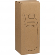 Glass bottle with sleeve 1000 ml JESSICA