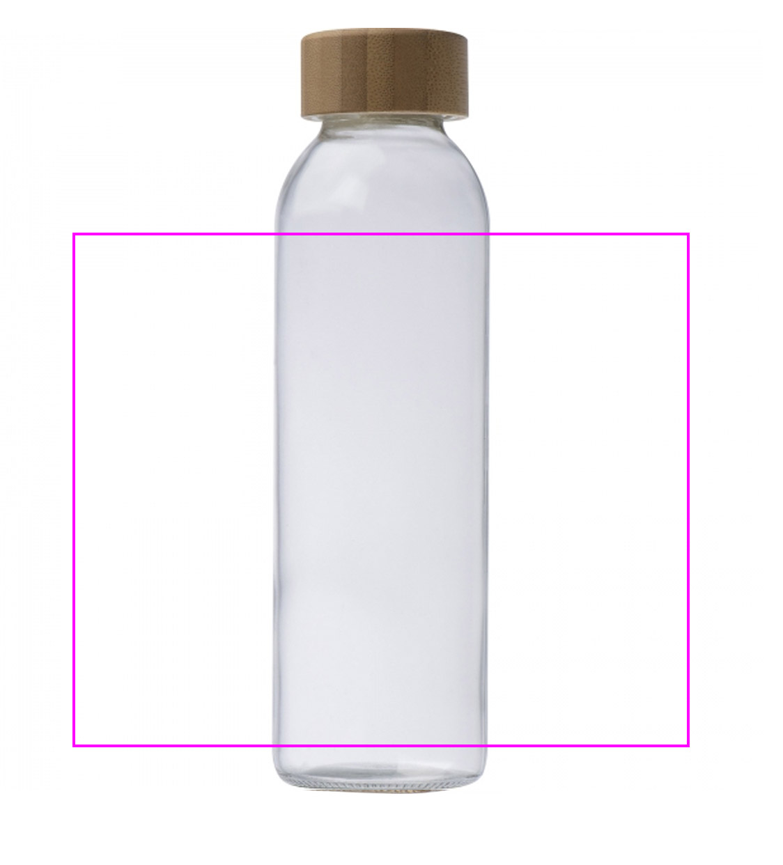Glass bottle with sleeve 500 ml CARLOTTA