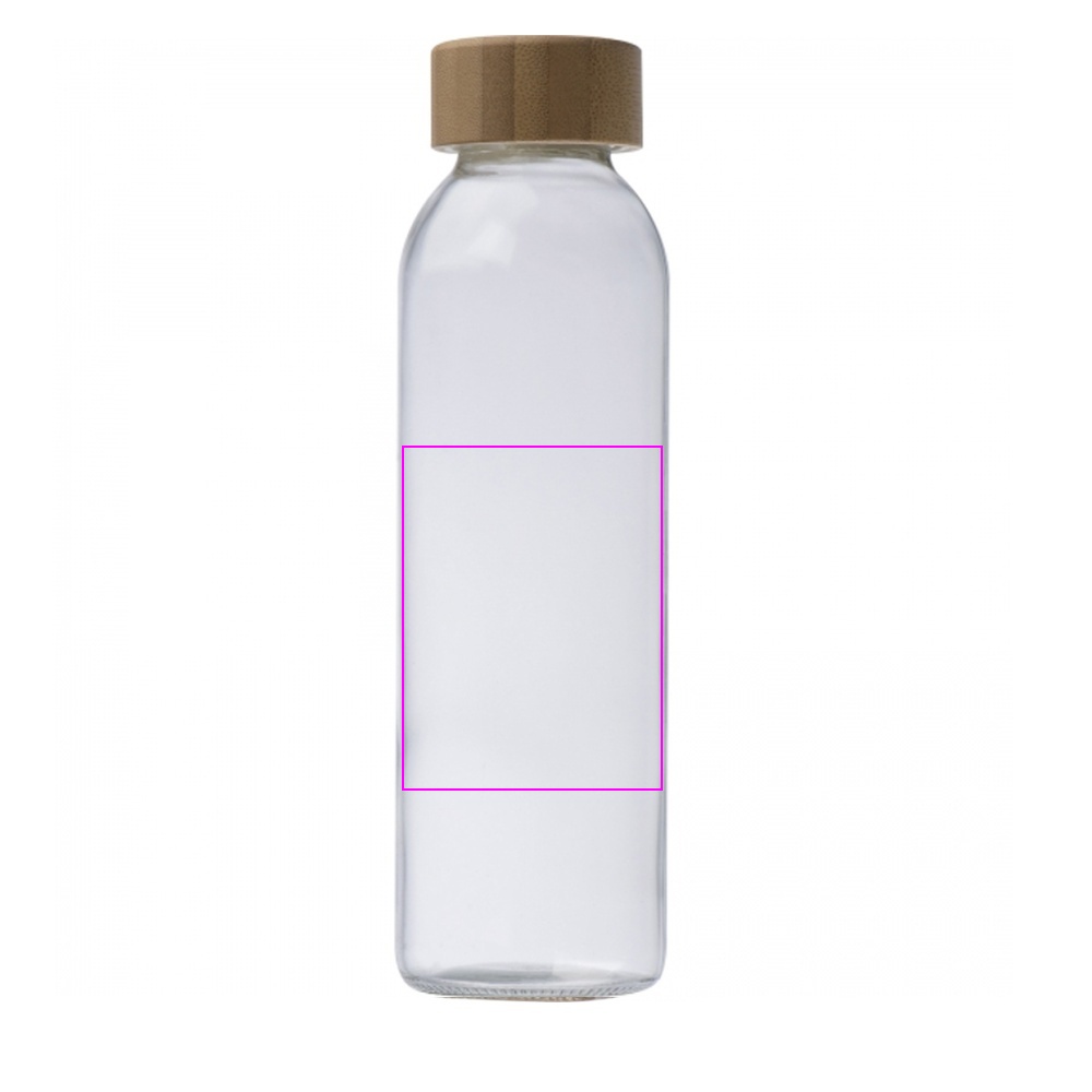 Glass bottle with sleeve 500 ml CARLOTTA