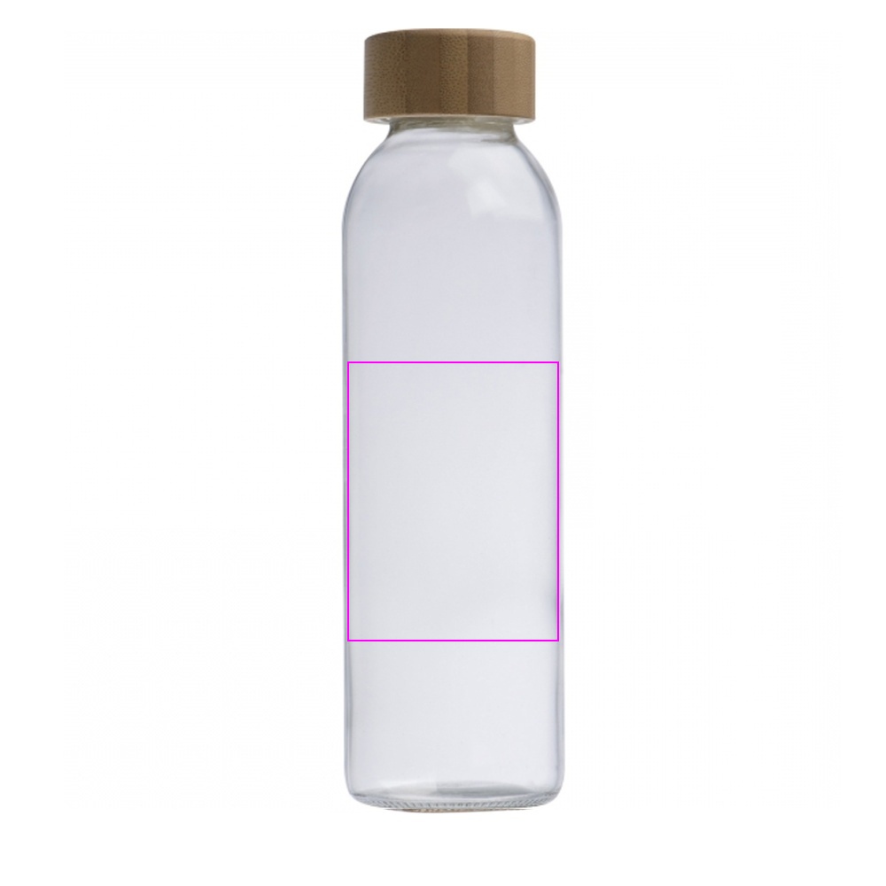 Glass bottle with sleeve 500 ml CARLOTTA